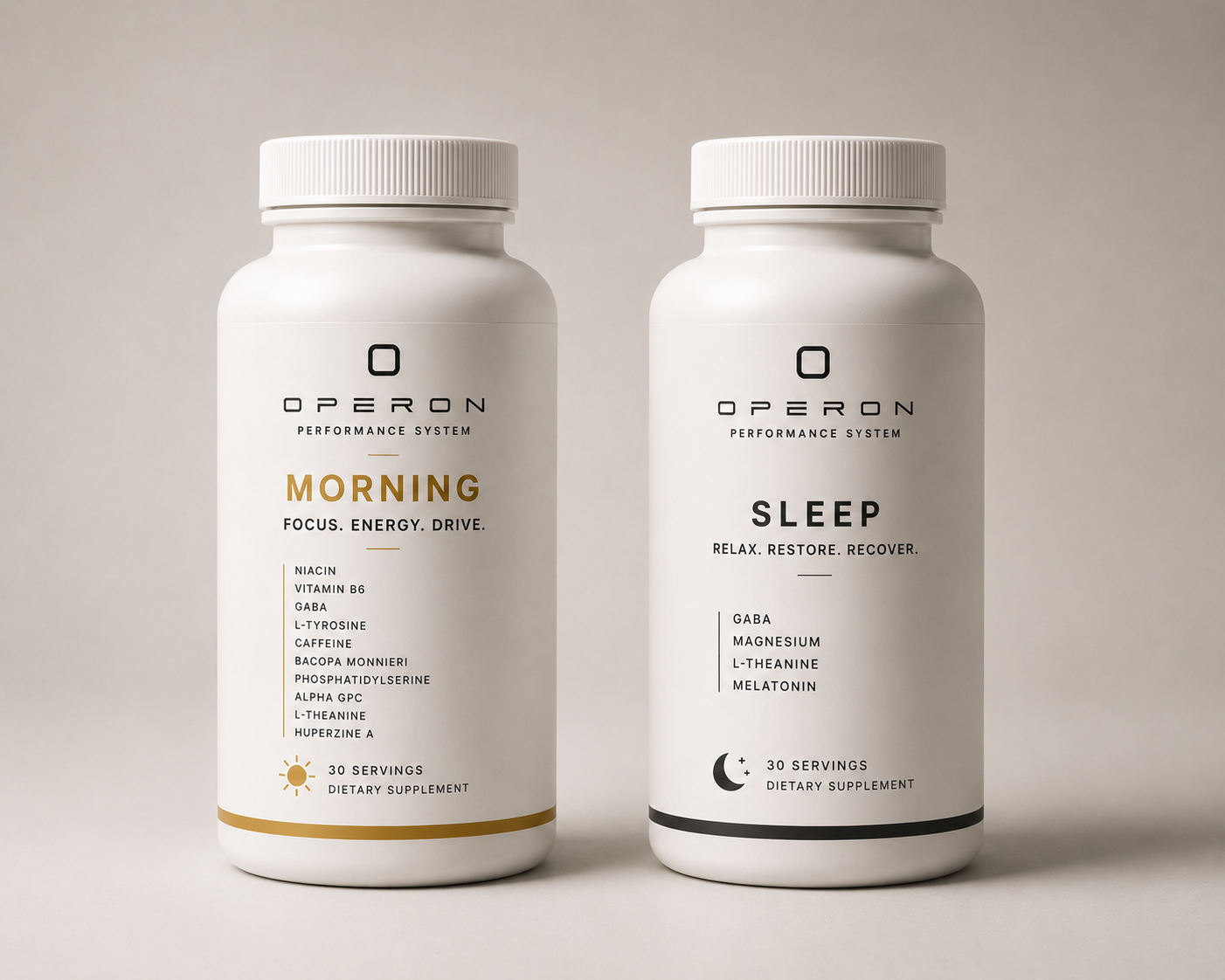 Morning + Sleep Performance System