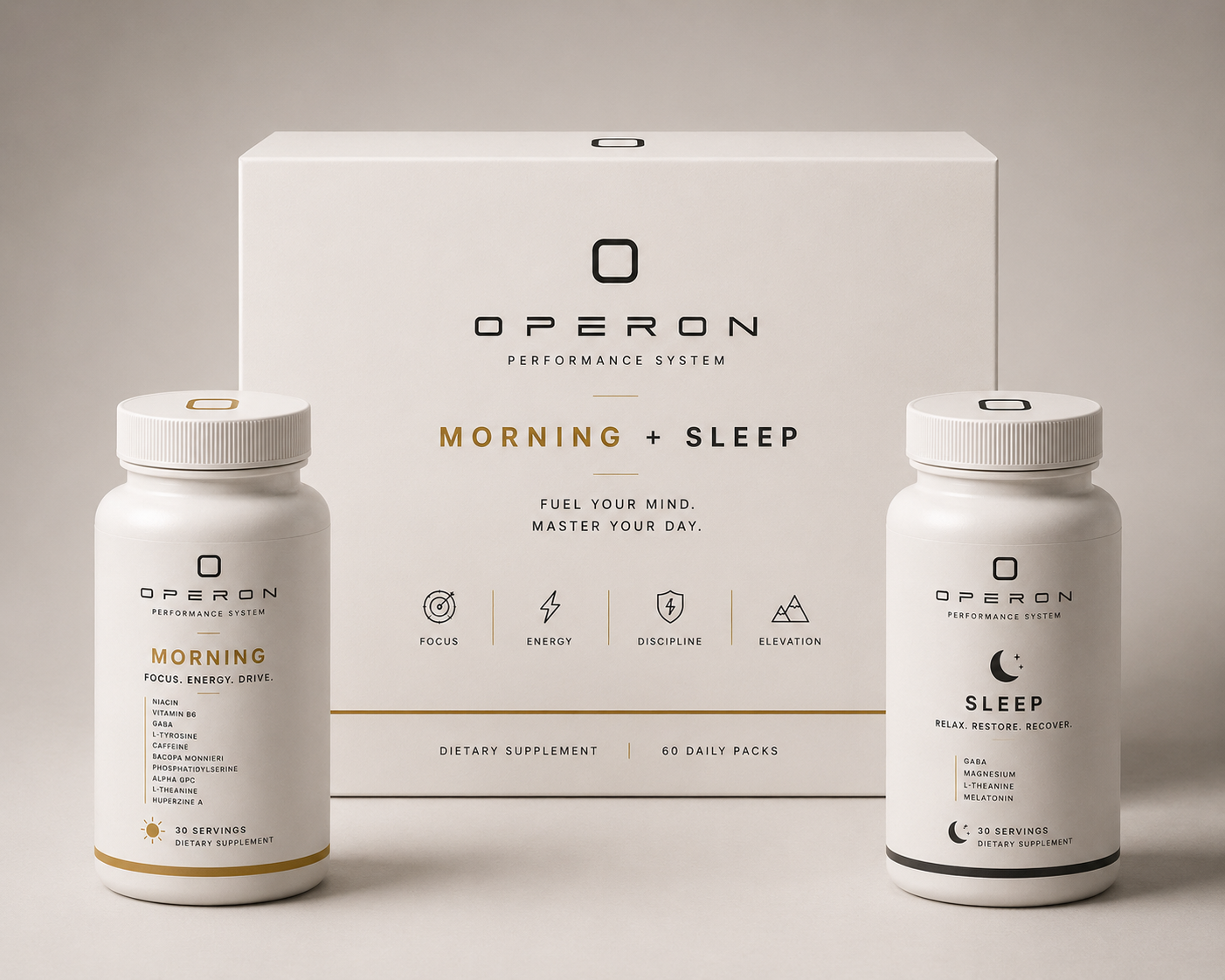 Morning + Sleep Performance System